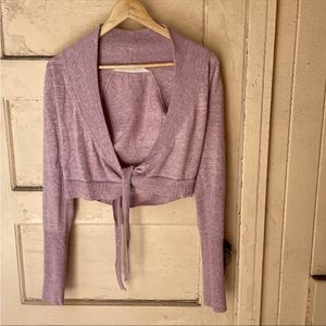 ISO (NOT FOR SALE) xs or small wrap/tie Athleta sweater